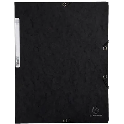 Chemise à élastique 3 rabats 24 x 32 cm pour 250 feuilles - Chemises