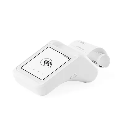 Terminal de paiement SumUp Solo Lite + imprimante – TPE SumUp, carte SIM et Wi-Fi, blanc - Encaissement mobile