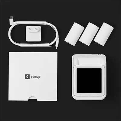 Terminal de paiement SumUp Solo Lite + imprimante – TPE SumUp, carte SIM et Wi-Fi, blanc - Encaissement mobile-6