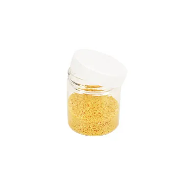 Pot PET cylindrique transparent avec couvercle vissant blanc - 75 ml - carton de 616 unités - Bouteilles et pots cylindriques-2