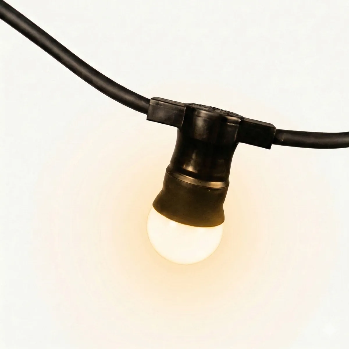 Guirlande extérieure guinguette 10m B22 IP44 blanc chaud - Guirlandes extérieures-2