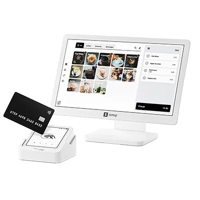 Caisse enregistreuse SumUp Lite avec terminal et station de recharge - Caisses enregistreuses