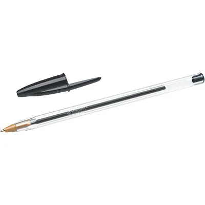 Stylo à bille BIC Cristal Originals – noir – 90 + 10 gratuits - Stylos billes
