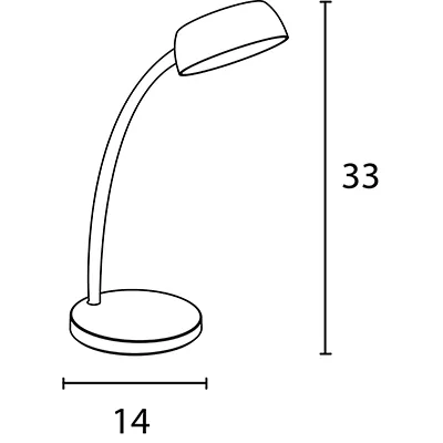 Lampe de bureau LED Unilux Tamy vert pastel - Ergonomie bureautique -2