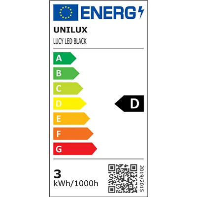 Lampe de bureau LED Unilux Lucy noire - Ergonomie bureautique -5