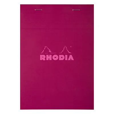 Bloc note agrafé Rhodia Reflets Pastel N°12 5/5 - 80 feuillets - 11,8 x 8,3 cm - Cahiers et blocs notes