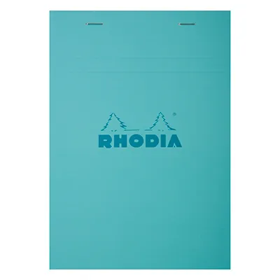 Bloc note agrafé Rhodia Reflets Pastel N°12 5/5 - 80 feuillets - 11,8 x 8,3 cm - Cahiers et blocs notes-2