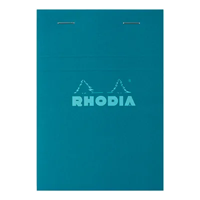 Bloc note agrafé Rhodia Reflets Pastel N°13 5/5 - 80 feuillets - 14,5 x 10,3 cm - Cahiers et blocs notes-2