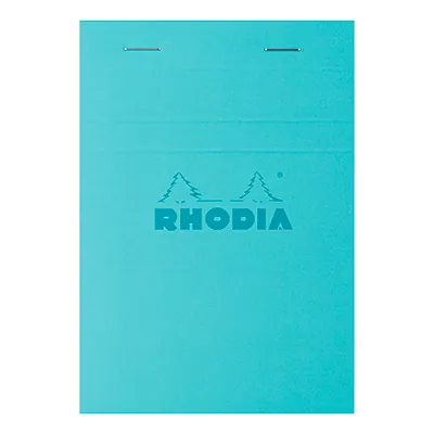 Bloc note agrafé Rhodia Reflets Pastel N°13 5/5 - 80 feuillets - 14,5 x 10,3 cm - Cahiers et blocs notes-3