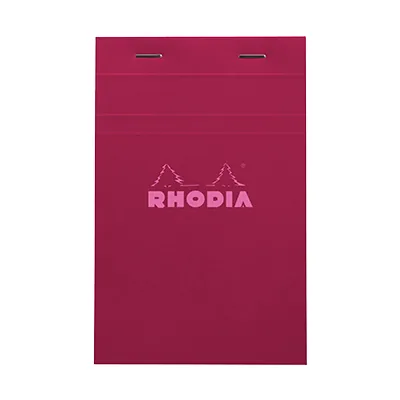Bloc note agrafé Rhodia Reflets Pastel N°14 5/5 - 80 feuillets - 17 x 11 cm - Cahiers et blocs notes-1