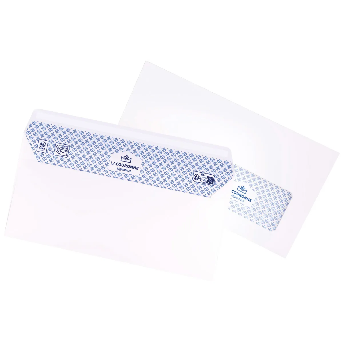 Enveloppes Blanches 110x220 mm DL 90g - Paquet de 200 - Enveloppes blanches