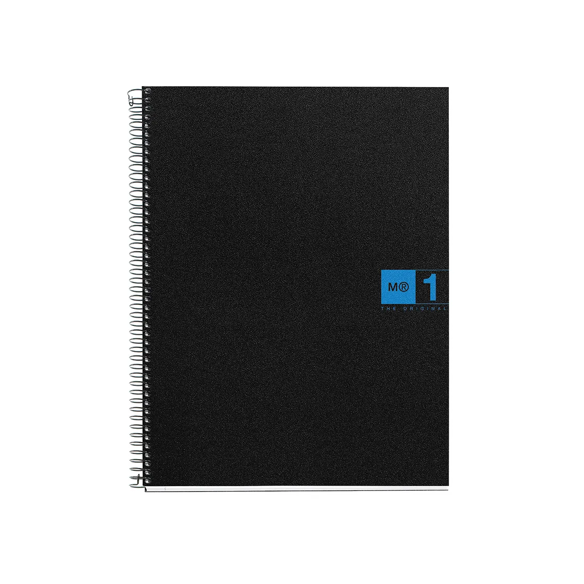 Cahier à spirale Miquelrius 5/5 - A5 - Bleu - L 14,8 x H 21 cm - Cahiers et blocs notes