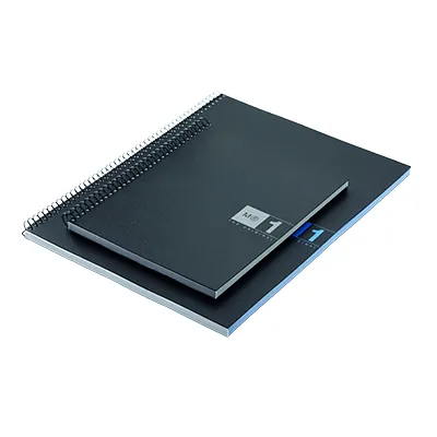 Cahier à spirale Miquelrius 5/5 - A5 - Rouge - 14,8 x 21 cm - Cahiers et blocs notes-3