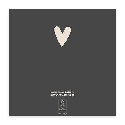 Bon cadeau minimaliste noir 12x12cm avec enveloppe – paquet de 12 - Bons cadeaux-2