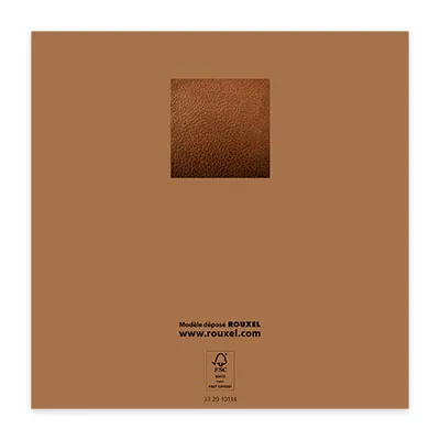 Bon cadeau cuir cognac 12x12cm avec enveloppe – paquet de 12 - Bons cadeaux-2