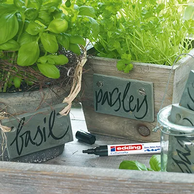 Feutres calligraphie Edding E-1455 assortis – Pointe 1,5 à 3 mm – Paquet de 3 - Marqueurs-1