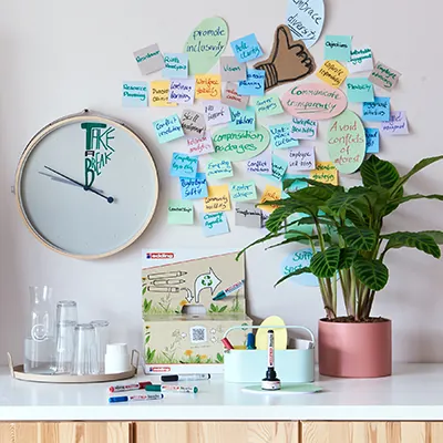 Marqueurs permanents Edding E-25 EcoLine recyclés – Pointe fine 1 mm – Paquet de 4 - Marqueurs-2