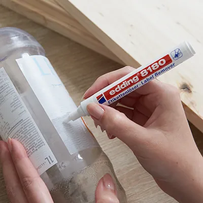 Marqueur décolle‑étiquettes Edding 8180 – Pointe biseautée 4 mm - Marqueurs-4