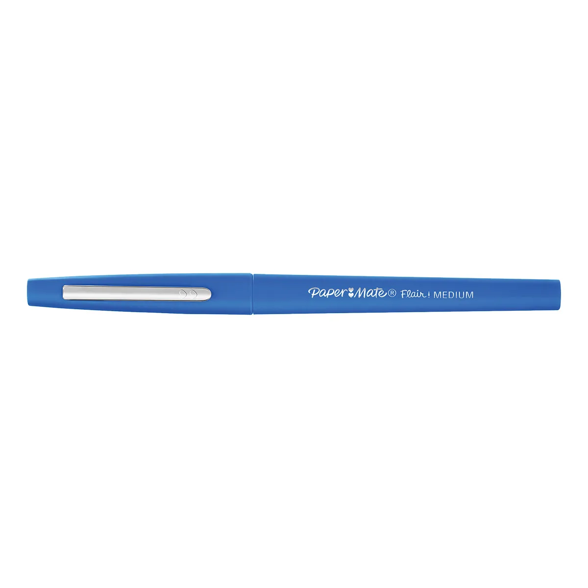 Stylo feutre Paper Mate Flair Bleu, feutre fin pointe moyenne 0,7mm - Paquet de 5 - Stylos feutres