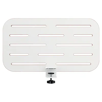 Petit organiseur de bureau Leitz Ergo blanc, 42×25 cm, kit 3 accessoires inclus - Mobilier coworking-3