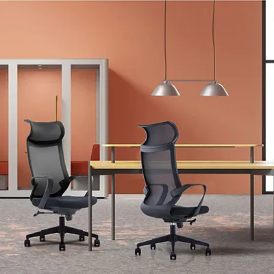Fauteuil de bureau SYDNEY haut dossier noir – appui-tête fixe - mécanisme basculant centré - Sièges de bureaux-4