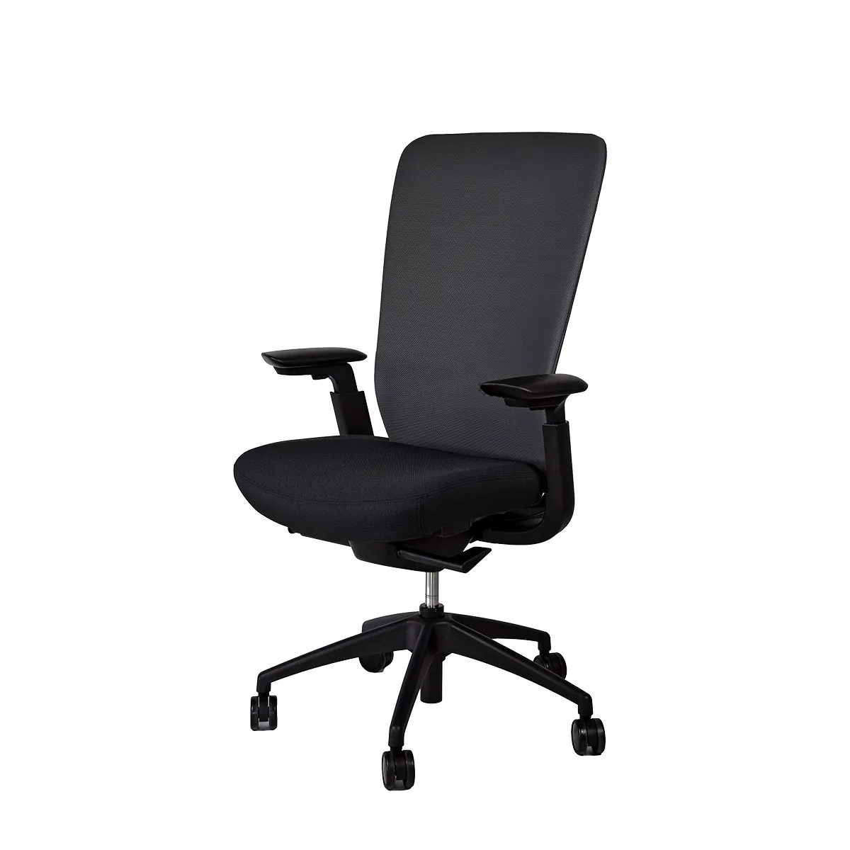Siège de bureau ergonomique Ramses noir – assise ressorts, synchrone 4 positions, accoudoirs 4D - Sièges de bureaux