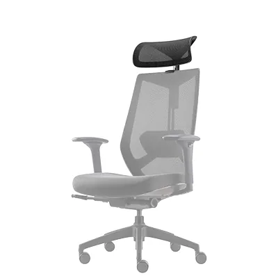 Têtière réglable résille noire pour siège de bureau Arco Claudio Bellini - Sièges de bureaux-3