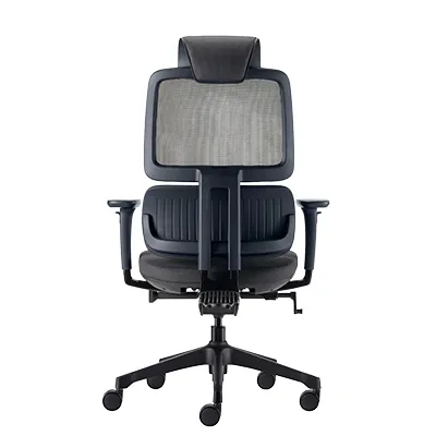 Siège de bureau ergonomique synchrone Orca design Hans Thyge & Co accoudoirs 3D - Noir - Sièges de bureaux-2