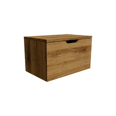Caisson tiroir Store Sherman cognac 66,5 x 42,7 x 40 cm – Meuble de rangement pour magasin - Caissons de rangement-1