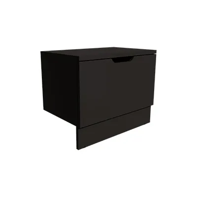 Caisson tiroir Store noir Soft Black 66,5 x 42,7 x 40 cm – Meuble de rangement pour magasin - Caissons de rangement