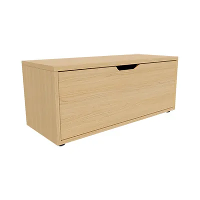 Caisson tiroir Square Vicenza 100 x40 x40 cm – Meuble de rangement pour magasin - Caissons de rangement