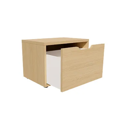 Caisson tiroir Square Vicenza 60 x40 x40 cm – Meuble de rangement pour magasin - Caissons de rangement-1