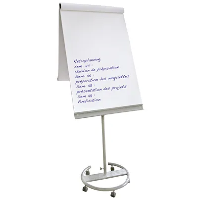 Chevalet de Conférence Mobile Juvenilia 107-195cm - Tableaux effaçables-1