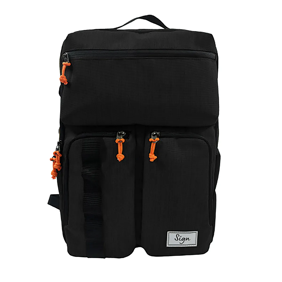 Sac à dos ordinateur 15.6 Sign EcoFlex noir recyclé 45x30cm - Porte-blocs et Porte-documents