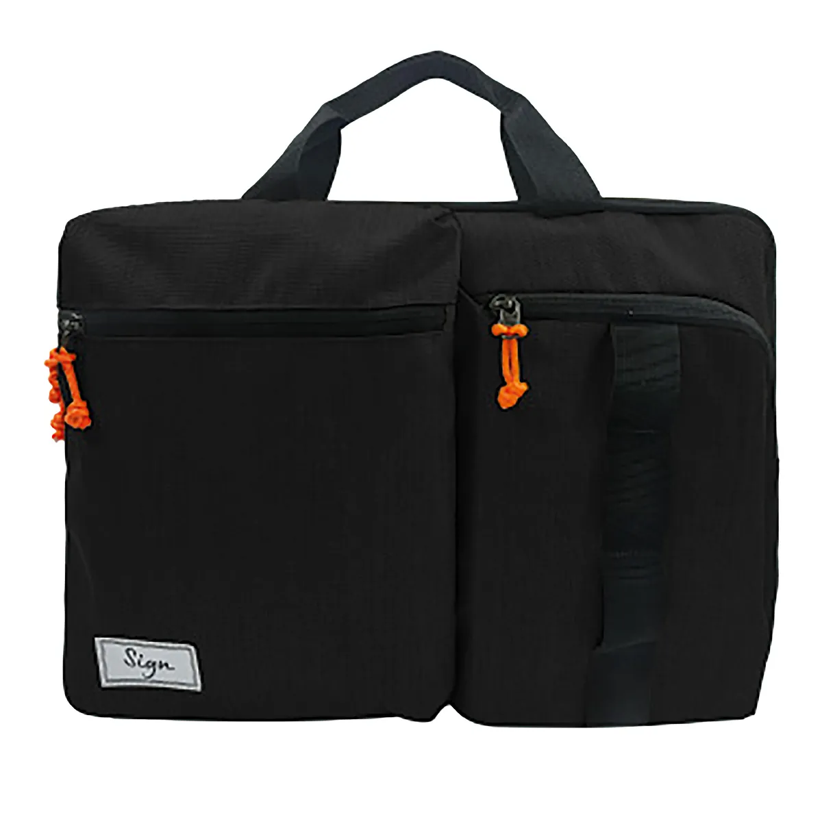 Sacoche Ordinateur 15,6 SIGN Ecoflex Noir Recyclé - Porte-blocs et Porte-documents