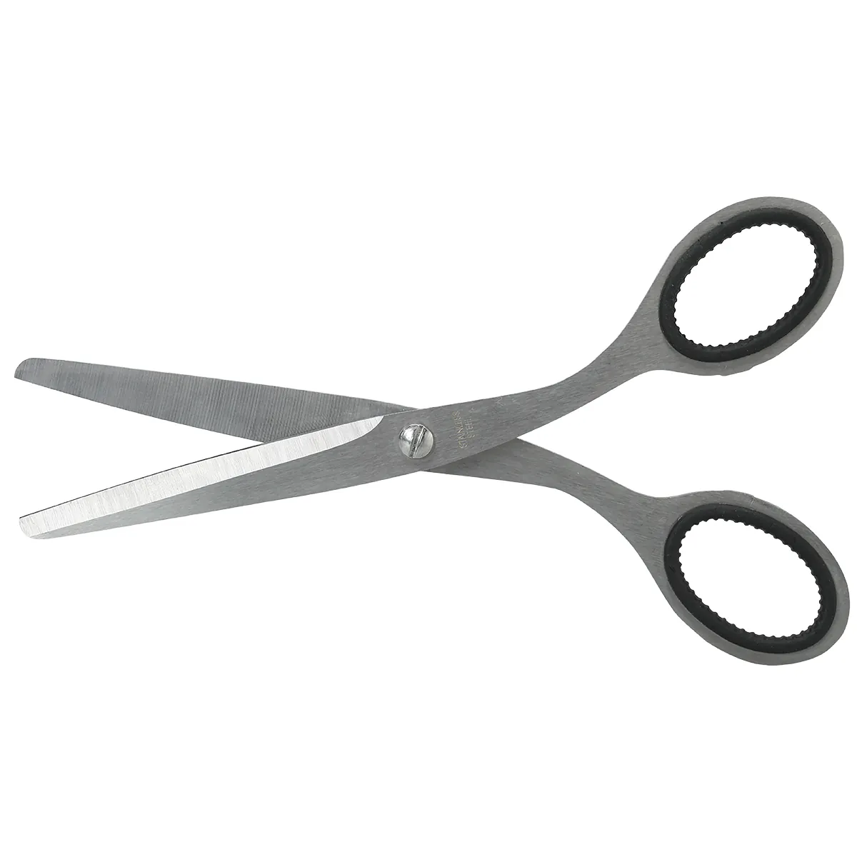 Ciseaux Ambidextre Noir & Inox Métal SIGN Bouts Ronds 17 cm - Ciseaux-1