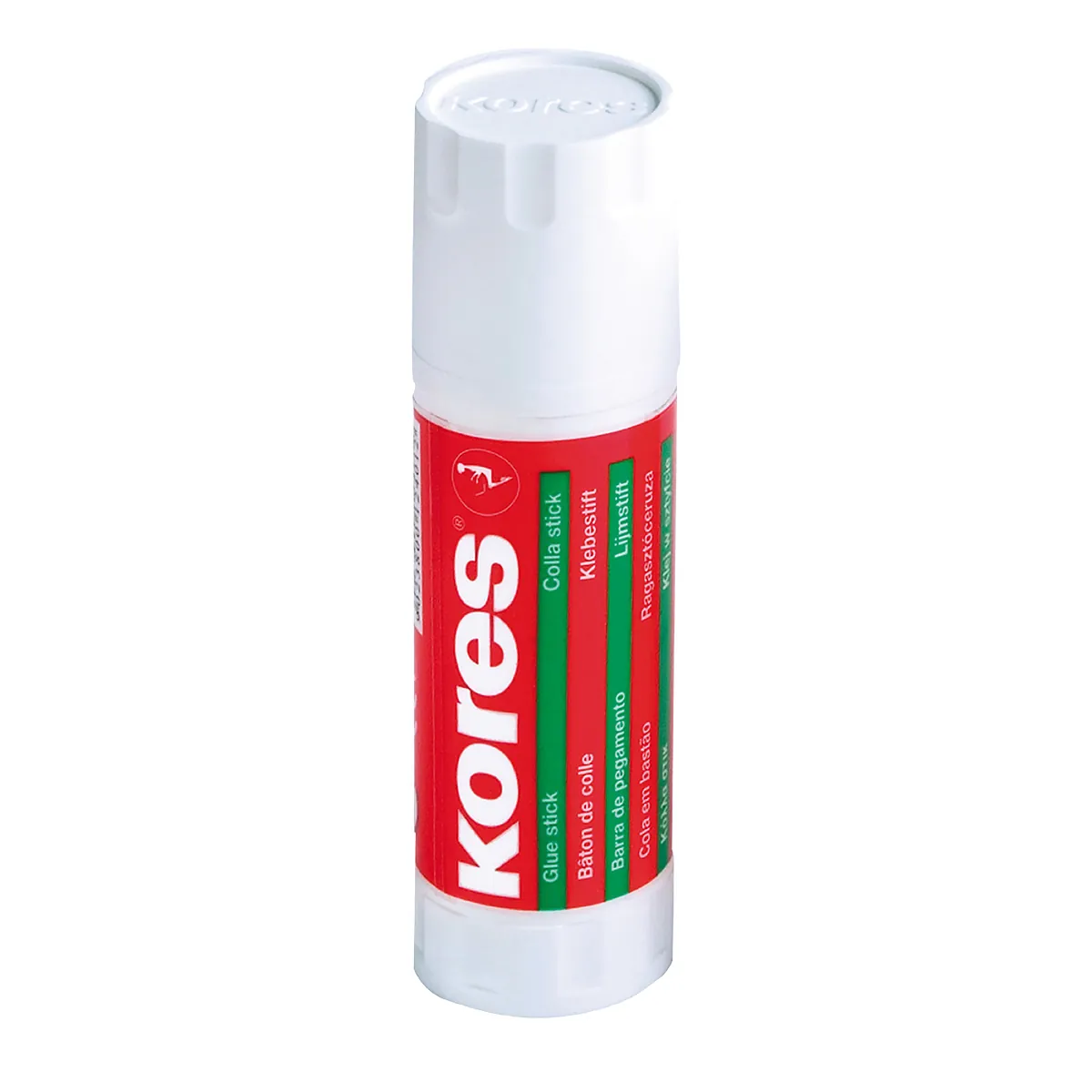 Bâton de colle blanche sans solvant Kores 40g - Colle stick – Lot de 2 - Dévidoirs, adhésifs, colles