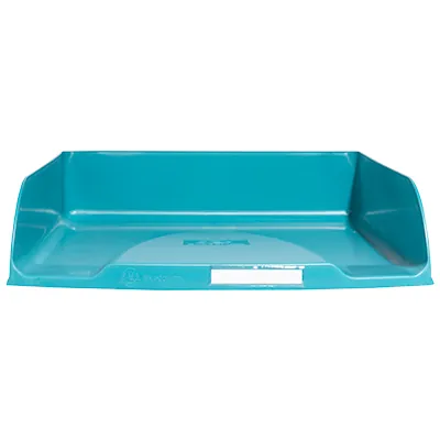 Corbeille à courrier Combo Styli Skandi bleu pacifique - Format A4+ - 500 feuilles - Corbeilles à courrier et revues-1