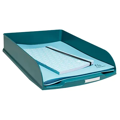 Corbeille à courrier Combo Styli Skandi bleu pacifique - Format A4+ - 500 feuilles - Corbeilles à courrier et revues-3