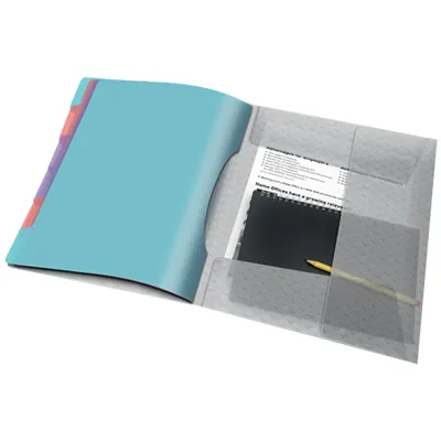Trieur 6 touches Esselte Colour'Breeze A4 multicolore texturé - Intercalaires classeur, Trieurs documents-1