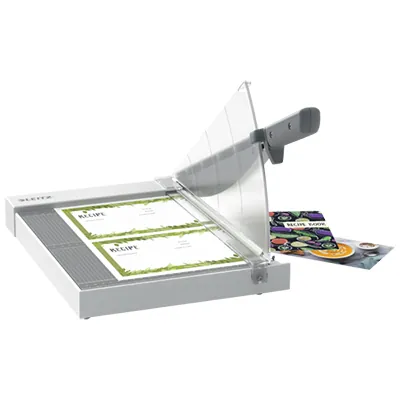 Guillotine papier A4 Leitz Precision Home - Capacité 8 feuilles - Guillotines papier, Rogneuses papier -4