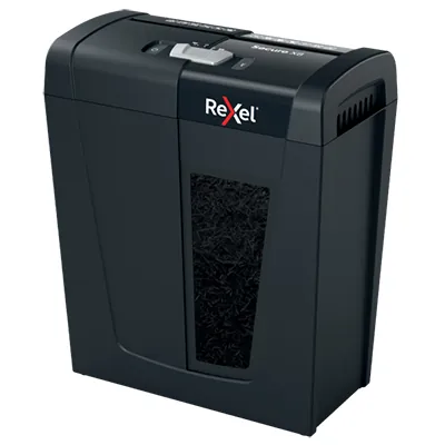 Destructeur de documents Rexel Secure X8 coupe croisée DIN P4 8 feuilles 14L – Broyeur papier - Destructeurs de documents-1