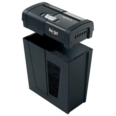 Destructeur de documents Rexel Secure X8 coupe croisée DIN P4 8 feuilles 14L – Broyeur papier - Destructeurs de documents-2