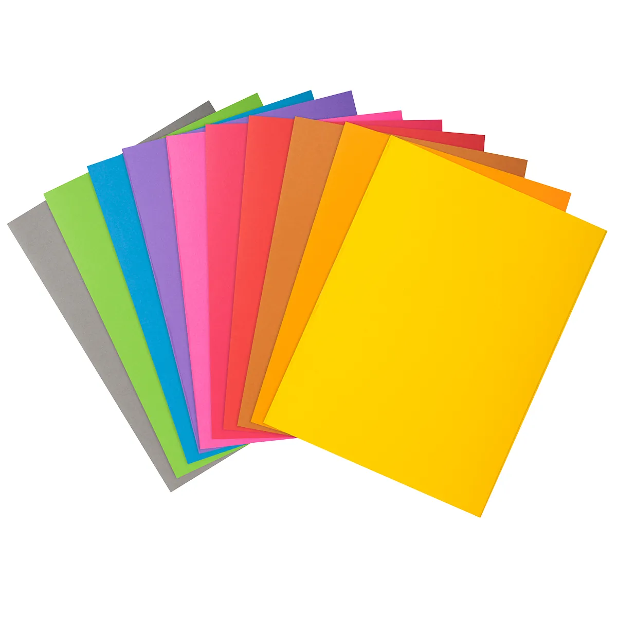 Chemise dossier 24x32cm 210g Rock's Exacompta - 10 couleurs vives - 210g - Paquet de 50 - Chemises à élastique, Chemises dossier-1