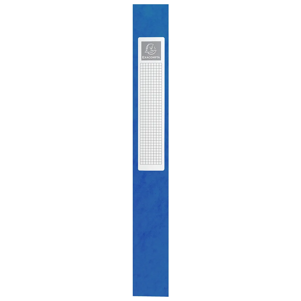 Boîte de classement A4 Dos 40 mm fermeture élastique carte lustrée Exabox - Bleu - Boîtes archives, Boîtes de transfert-1