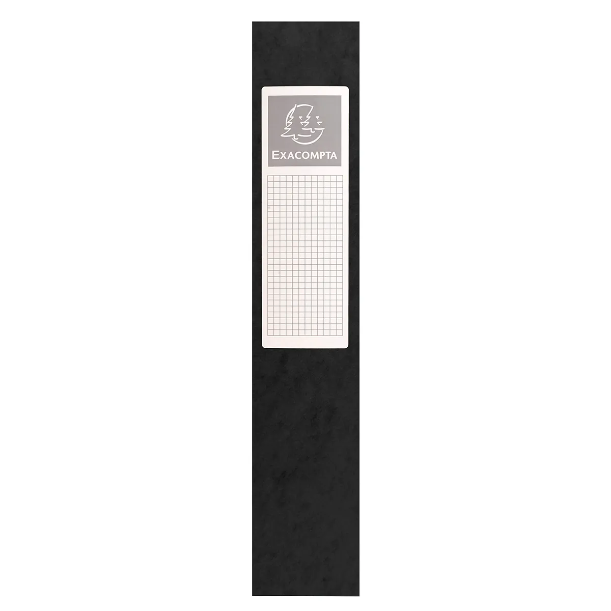 Boîte de classement A4 Dos 60 mm fermeture élastique carte lustrée Exabox - Noir - Boîtes archives, Boîtes de transfert-1