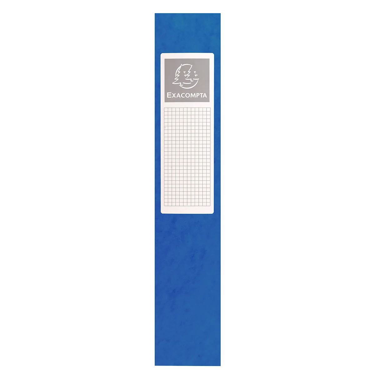 Boîte de classement A4 Dos 60 mm fermeture élastique carte lustrée Exabox - Bleu - Boîtes archives, Boîtes de transfert-1