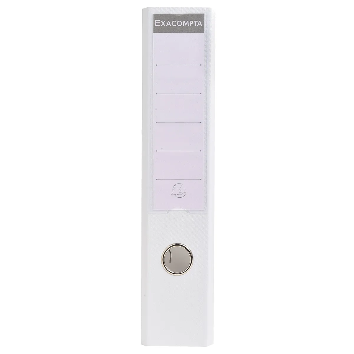 Classeur à Levier A4 Dos 75mm polypropylène Exacompta - Capacité 760 feuilles - Blanc - Classeurs à levier, Classeurs A4-1