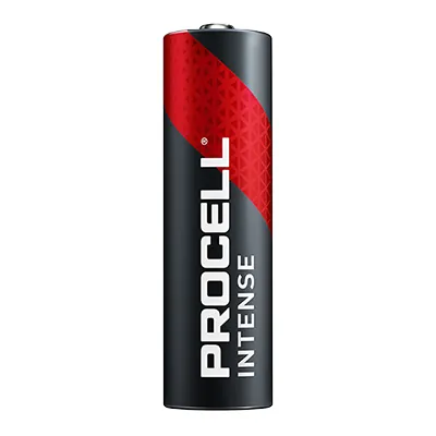 Pile alcaline AA LR6 Procell Intense 1,5V 3075 mAh – Lot de 10 - Piles
