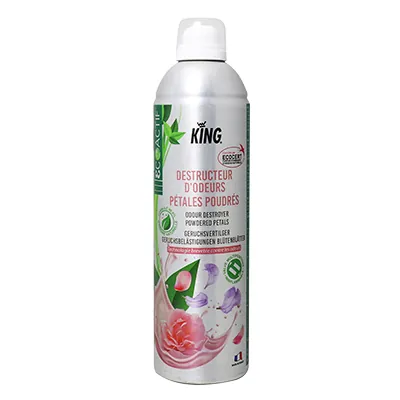 Destructeur d’odeurs professionnel Ecocert 400ml – Parfum pétales poudrées - Désodorisants